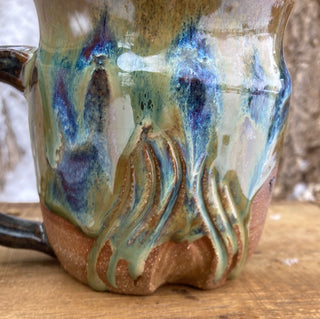 “Vibrant” Handmade Pottery Mug