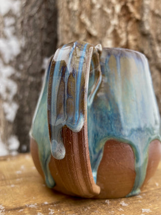 Handmade Ceramic Mug - Sand & Sea