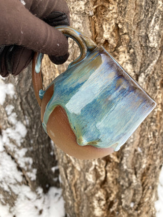 Handmade Ceramic Mug - Sand & Sea