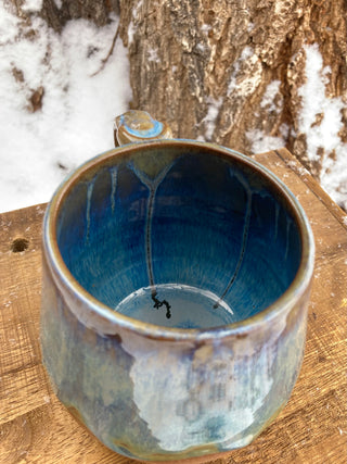 Handmade Ceramic Mug - Sand & Sea