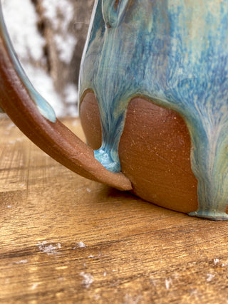 Handmade Ceramic Mug - Sand & Sea