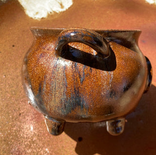 Ceramic Cauldron Luminary - Toil