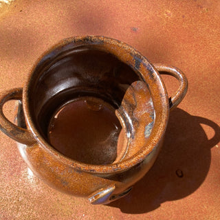 Ceramic Cauldron Luminary - Toil