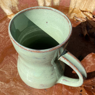 “Spring Bouquet” Handmade Pottery Mug with Flowers