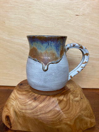 Crystal Inlaid Ceramic Pottery Mug - Dreamscape