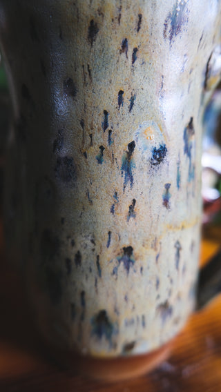 Crystal Inlaid Ceramic Pottery Mug - Melted Labs